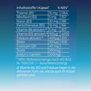 Vitamin B-Complex plus Q10+Taurin